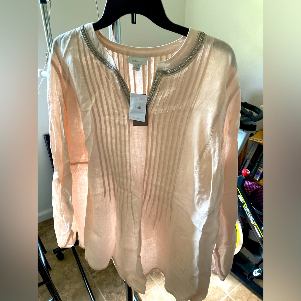 Linen J.Jill blouse